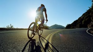 Heart exercises - bike