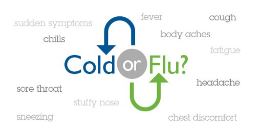 Difference Between Cold and Flu Cold Flu Difference